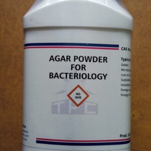 Agar powder for bacteriology
