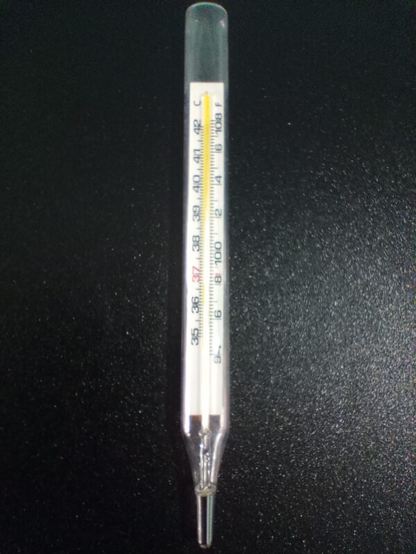 Clinical Mercury bulb thermometer