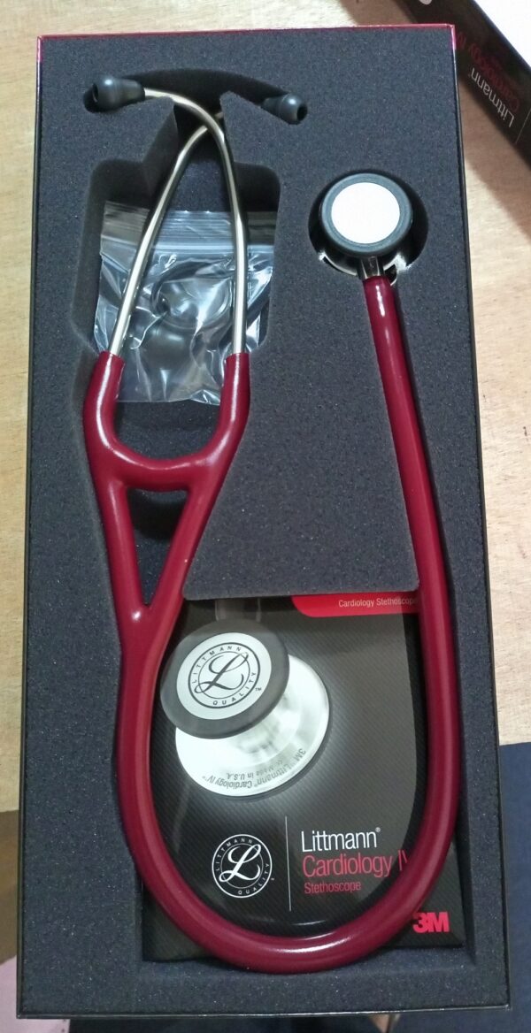 Burgundy mirror finish 6170 Littmann Cardiology IV Stethoscope