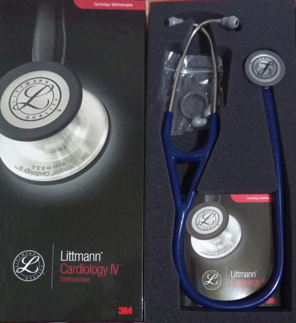 Littmann cardiology iv navy blue stethoscope