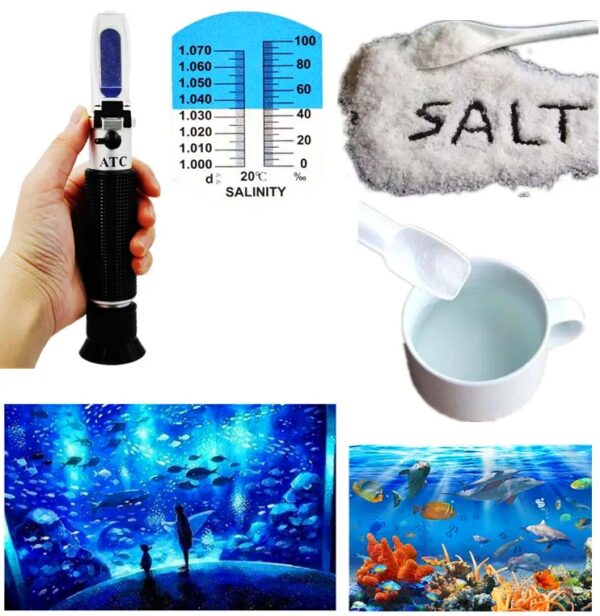 Refractometer salinity in Sri Lanka