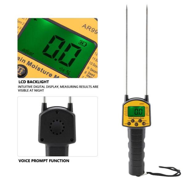 Grain moisture measuring equipment