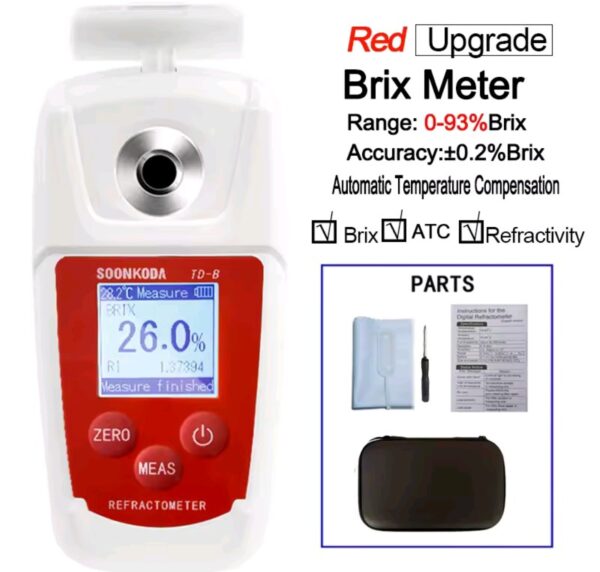 Digital Brix Meter 0-93%