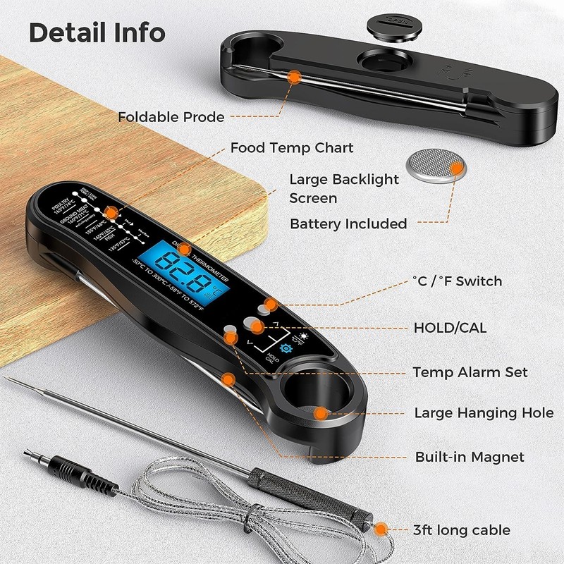 Digital Food Thermometer with probe sri lanka